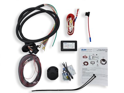 Typová elektropřípojka Seat Leon HB 2020-, 13pin, ELSA GROUP