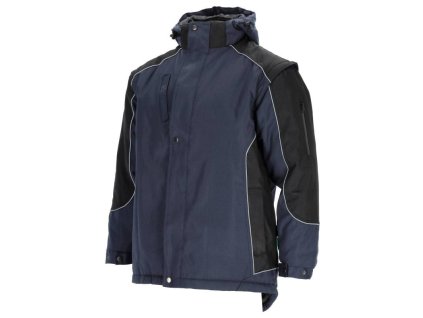 Bunda zateplená 2v1 PETER granatová, XL STALCO S-44162
