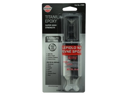 Lepidlo dvousložkové na hliník a kovy