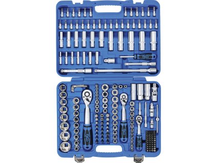 Gola sada 1/4", 3/8", 1/2" hlavice Super-lock, 191 dílů- BGS 102292