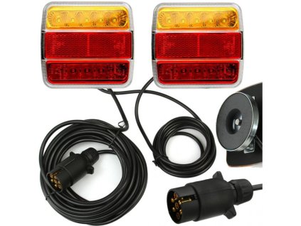 Sada koncových LED světel na magnet MAR-POL