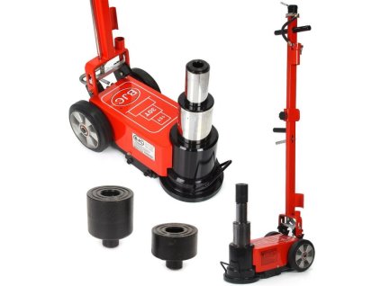 Pojízdný pneumatický hydraulický zvedák 30/15T BJC