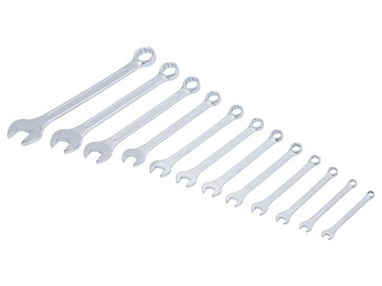 Klíče očkoploché CrV (různé velikosti 6-50mm) - BGS