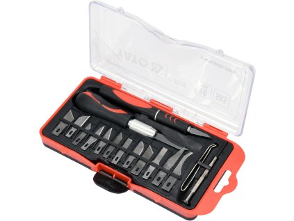 Nůž řezný precizní sada 16 dílů