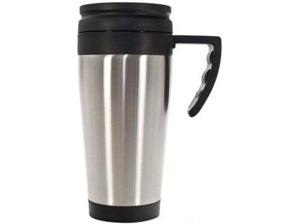 Hrnek termo nerez/plast 450ml cestovní  AKCENT