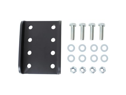 Adaptér pro nastavení výšky pro přírubové čepy - 2 šrouby