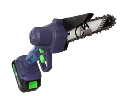 Aku jednoruční řetězová pila 6", 2x21V/ 2000mAh CATA