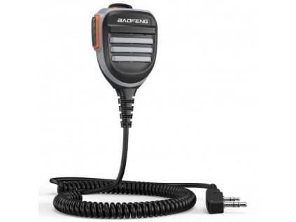 Externí mikrofon/reproduktor pro Baofeng, šedý IP54