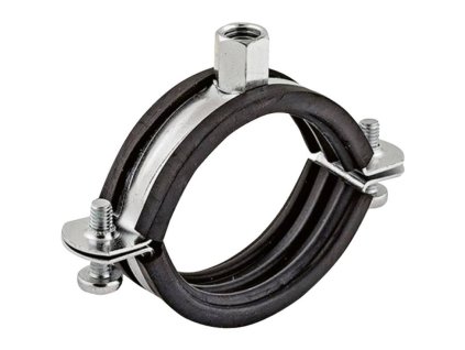 Objímka dvoušroubová M8/M10, 67 - 71 mm