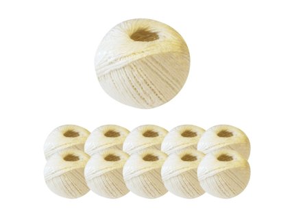 Provázek potravinářský lněný 40g/60m  CLANAX