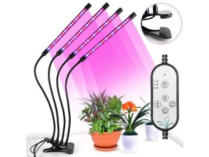 Lampa GROW, 4 ramena