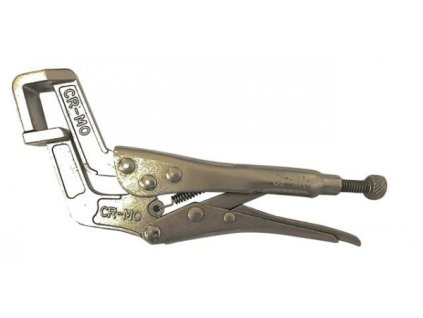 Rychloupínací kleště samosvorné, klempířské na lemy, 164 mm, zahnuté čelisti - ASTA