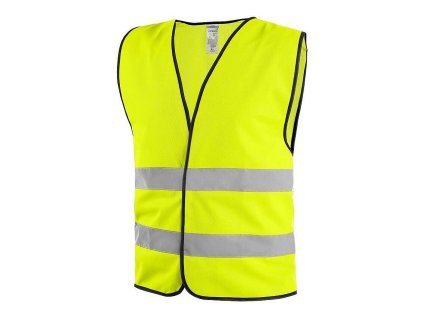 Vesta výstražná Gustav, žlutá, vel. 2XL/3XL