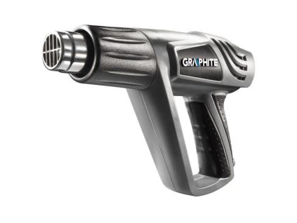 Horkovzdušná pistole  2000W+příslušenství  5ks GRAPHITE