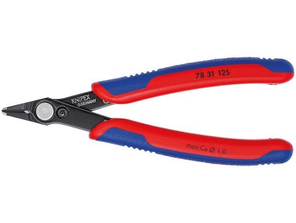 Boční štípací kleště Electronic Super Knips ® brunýrované 125 mm  - 7831125