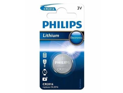 Baterie PHILIPS CR2016 3V lithiová