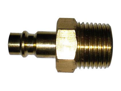 Rychlospojka vzduchová – samec, vnější závit 1/2”, mosazná