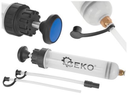 Ruční odsávačka kapalin 200ml GEKO