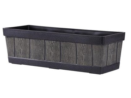 Květináč Woodeff truhlík natural, 15x47x17cm