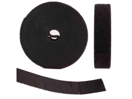 Pásek na suchý zip, organizér kabelů 5mx20mm GEKO