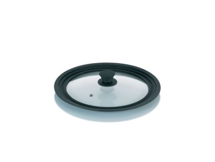 KELA Univerzální poklice CONCETTA,28-32 cm, sklo/silikon KL-11442