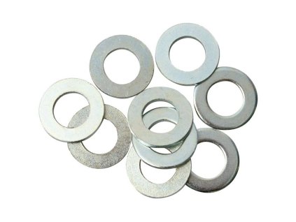 Podložka M8, Zn, DIN 125A