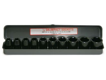 Sada utahovacích ořechů 1/2", 10-24mm – 10 ks