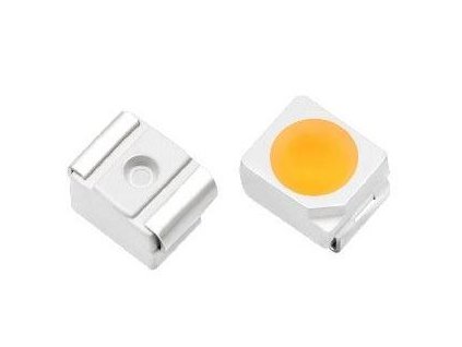 LED SMD 3528 bílá 4500K 2,2Cd/ 20mA 120°