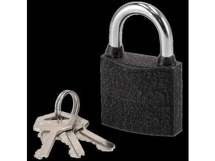 Visací zámek litinový, 50 mm STALCO S024110150