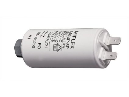 5uF/450V motorový kondenzátor MAB MKP s fastony, 30x58mm