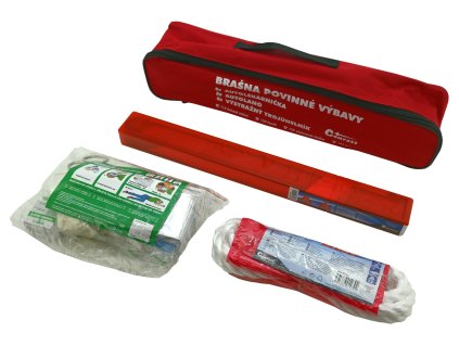 Brašna s povinnou výbavou 206/2018 sb. MD