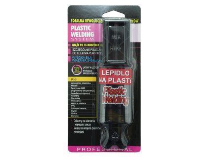 Lepidlo dvousložkové na plasty