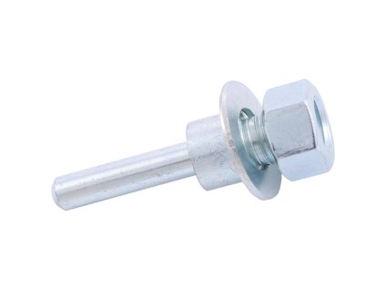 Stopka - unašeč na vrtačku 3/8"-24 - 6 mm, závit 10 mm, pro karbidové rašple