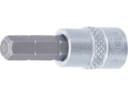 Nástrčná hlavice s bitem HEX 1/4" 6 mm, BGS - B2500