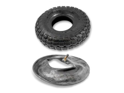 Náhradní pneumatika + duše pro kolo nafukovací 4,1/3,5-R4 2PR GEKO