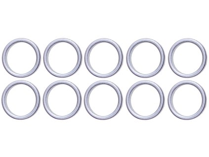 Těsnicí kroužky pro olejové výpusti, různé rozměry, sada 10 ks - BGS