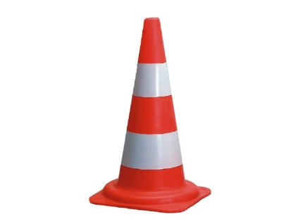 Výstražný kužel velký 54cm