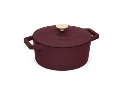 BERLINGERHAUS Pekáč litinový s poklicí 24 cm Leonardo Collection BH-6542