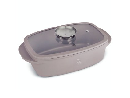 BERLINGERHAUS Pekáč do trouby s Aroma víkem 6 l Taupe Collection BH-8778