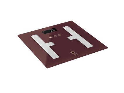 BERLINGERHAUS Osobní váha s měřením tuku, svalů a vody 180 kg Leonardo Collection BH-9756
