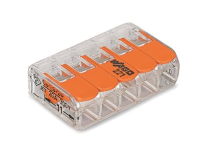 Svorka WAGO 221-415, 5 pólová