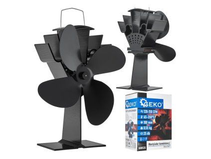 Krbový ventilátor stojanový - GEKO