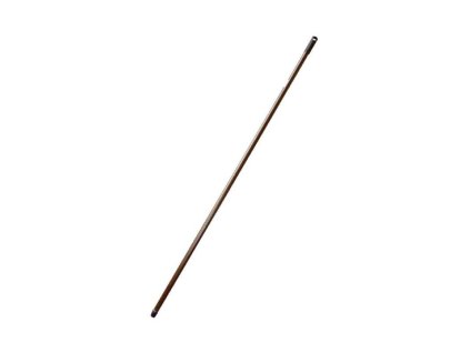 Násada na smeták kovová, 130 cm, s hrubým závitem