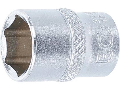 Nástrčná hlavice šestihranná,1/4", 13 mm, BGS - B2485