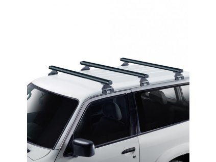 Střešní nosič VW Transporter T5/T6 / Multivan 03- s T-drážkou, Cruz Alu Cargo Dark