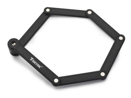 Zámek na kolo a motorku, černý