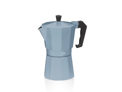 KELA Konvice na espresso kouřově modrá 19,0cm 9,0cm 300 ml KL-10560