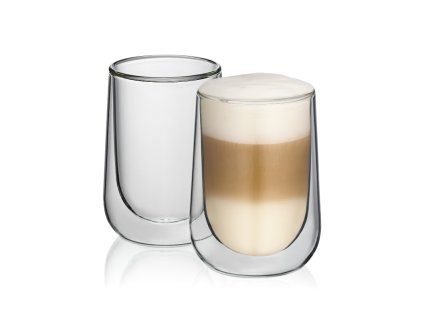 KELA Sklenice na latte macchiato FONTANA sada 2 ks 250 ml KL-12405