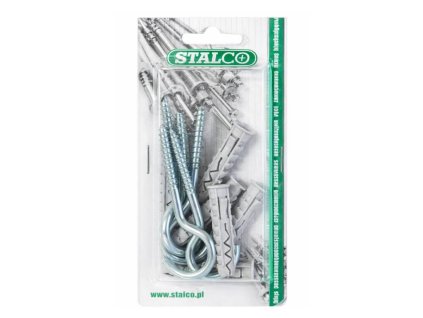 Hmoždinka se stropním háčkem, BKHS-8, 6 ks, STALCO