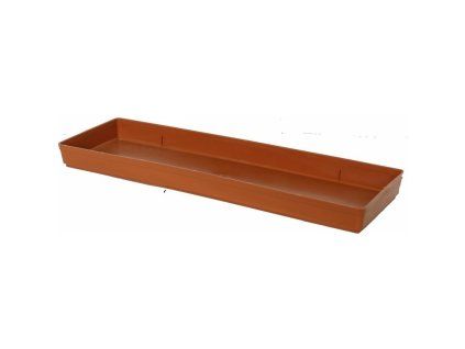 Miska pod truhlík 40cm terakota  CZ